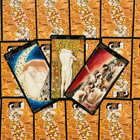 Golden Tarot Of Klimt Tarot Cards Lo Scarabeo