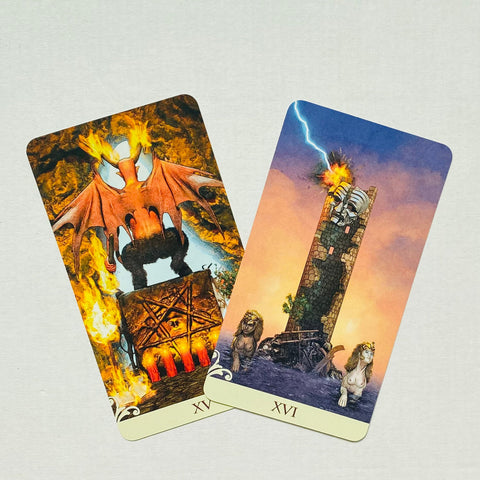 Vice Versa Tarot Cards Lo Scarabeo