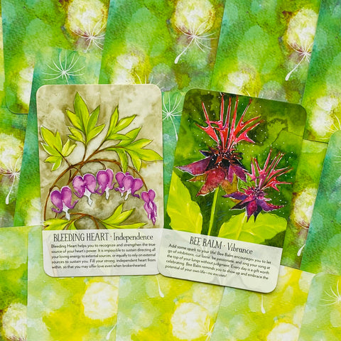 Soulflower Plant Spirit Oracle cards Findhorn Press