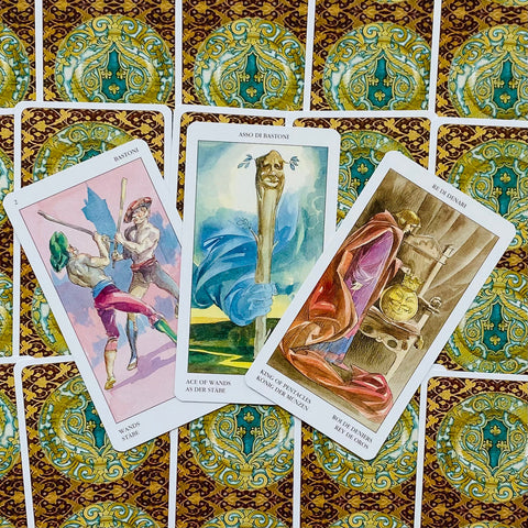 Tarot Of Renaissance crads Lo Scarabeo