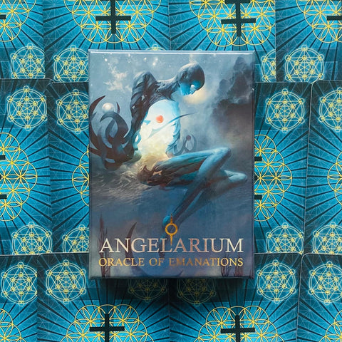 Angelarium Oracle Of Emanations Cards Lo Scarabeo