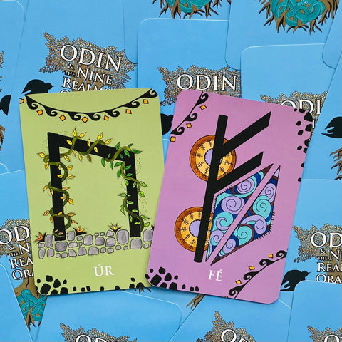 Odin And The Nine Realms Oracle Cards Findhorn Press