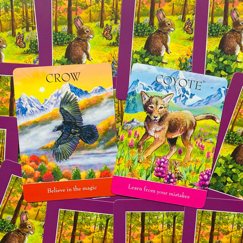 Childrens Spirit Animal Cards Blue Angel