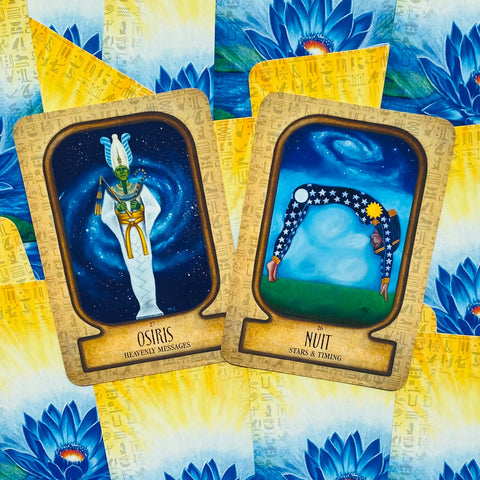 Auset Egyptian Oracle cards Rockpool