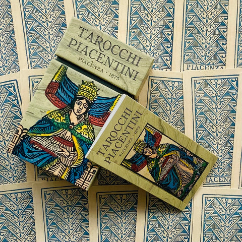 Tarocchi Piacentini Tarot Cards Lo Scarabeo (Limited edition)