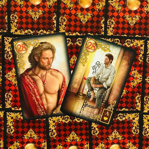 Gilded Reverie Lenormand cards US Games Systems