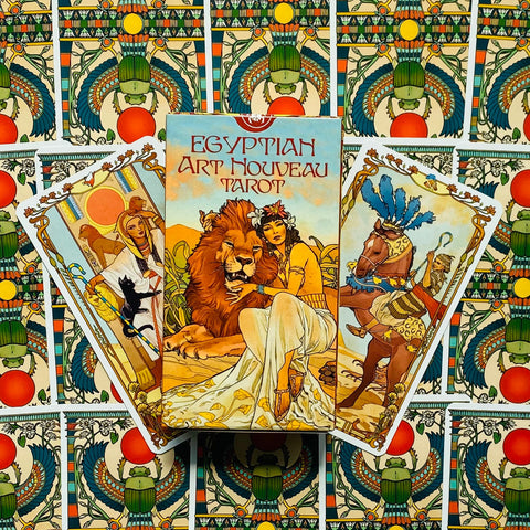 Egyptian Art Nouveau Tarot cards Lo Scarabeo