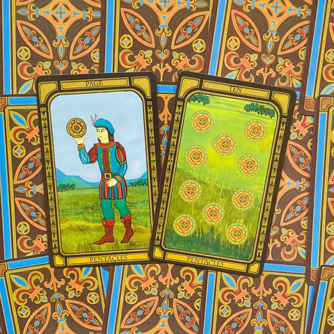 The Golden Tarot Cards Cico Books