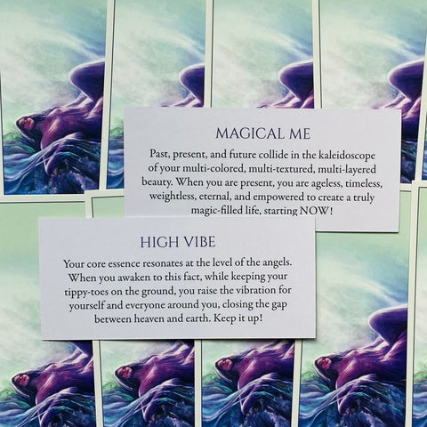 Awakened Dreamer Oracle cards Blue Angel