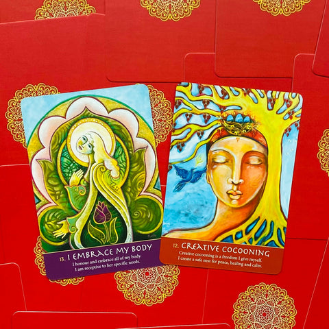 Soulful Woman Guidance Cards oracle kortos Blue Angel