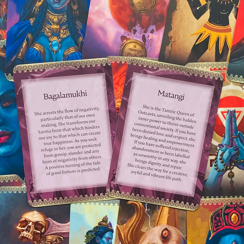 Kali Oracle Pocket Edition Cards Blue Angel