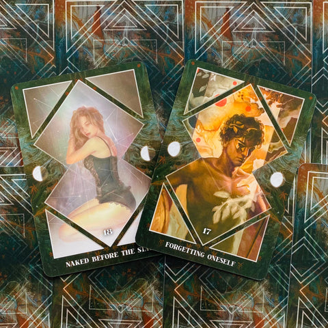 Dark Mirror Oracle Cards Lo Scarabeo
