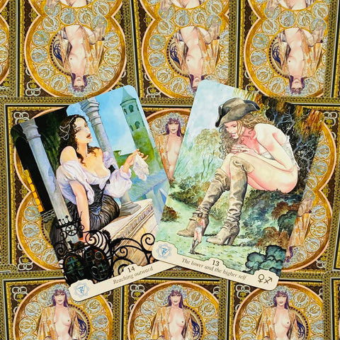 Manara Erotic Oracle Cards Lo Scarabeo