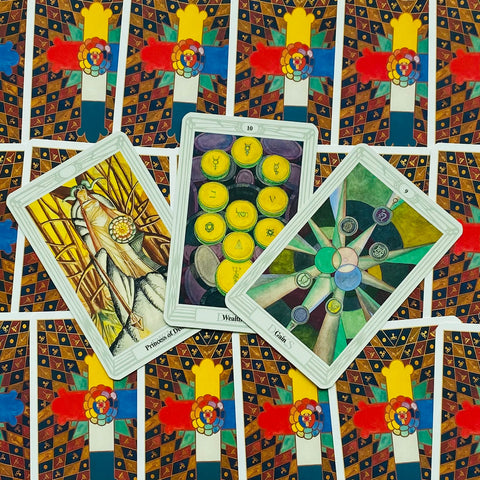 Aleister Crowley THOTH Small Tarot cards US Games Systems