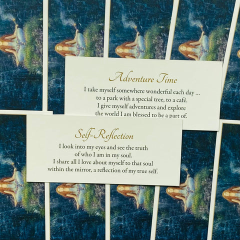 Because I Love Myself cards deck Blue Angel