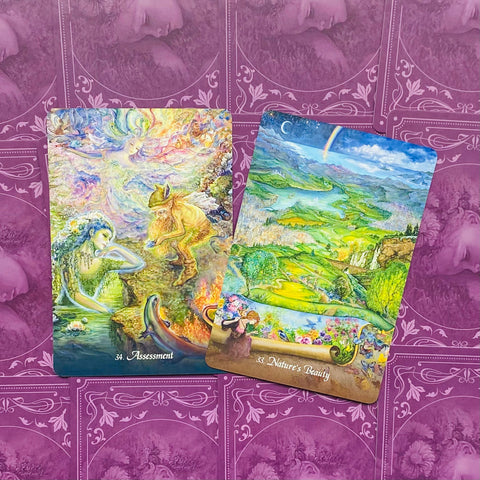 Gratitude Oracle cards Blue Angel