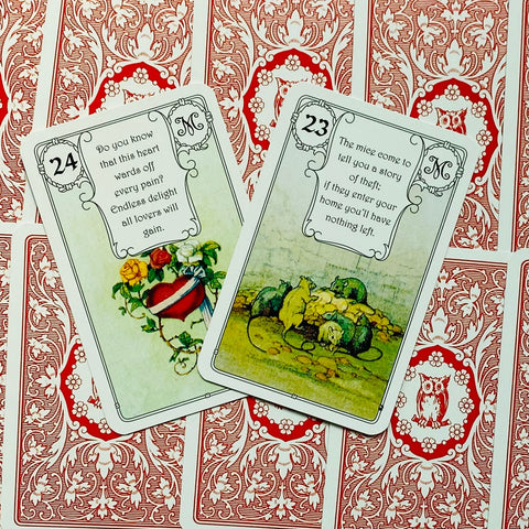 Red Owl Tarot Cards AGM