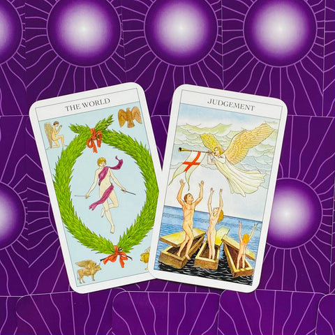 Beginners Guide To Tarot cards and book set US Games Systems