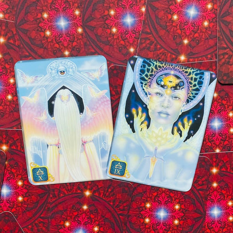 Pocket Dreams Of Gaia Tarot cards Blue Angel