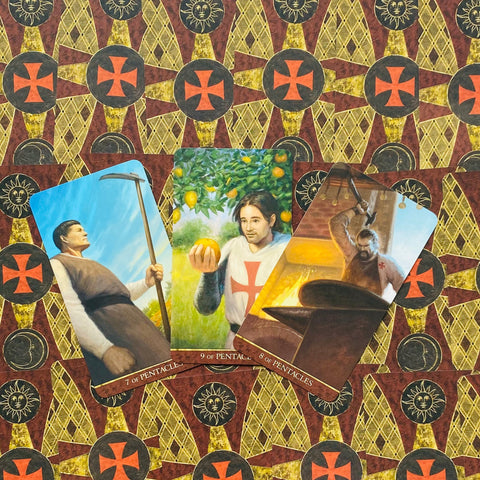 Knights Templar Tarot cards Lo Scarabeo