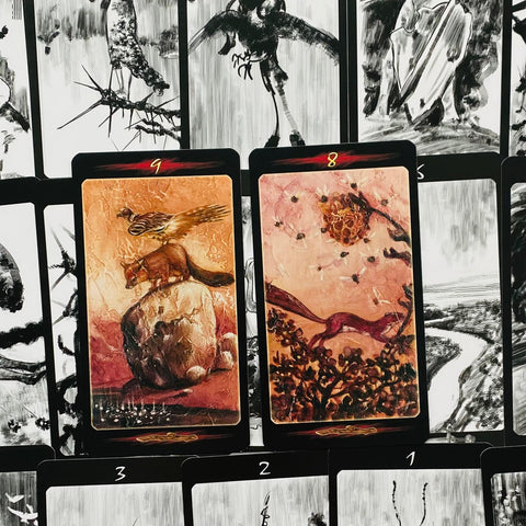 Tarot Of The Secret Forest cards Lo Scarabeo