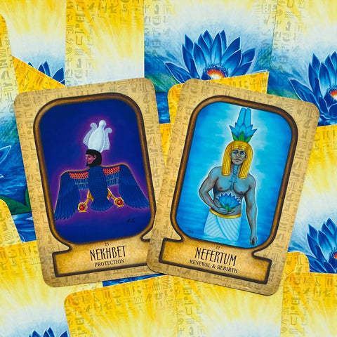 Auset Egyptian Oracle cards Rockpool