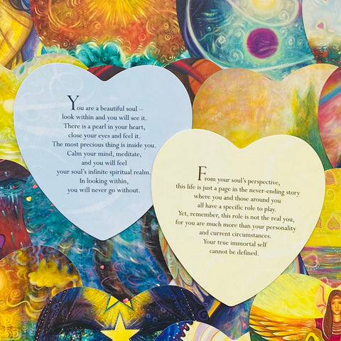 Heart and Soul Oracle cards Blue Angel