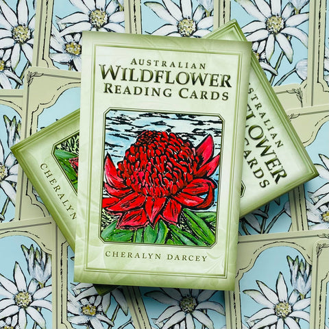 Australian Wildflower Reading cards Rockpool
