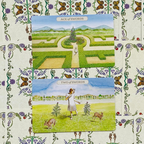 Pastoral Tarot Cards and Book set US Games Systems