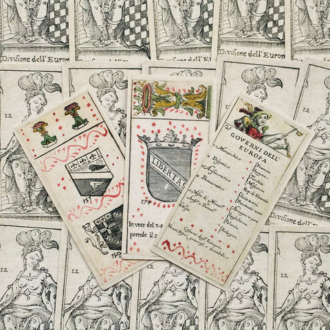 Tarocchino Montieri tarot cards Lo Scarabeo