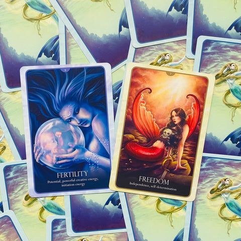 Oracle Of The Mermaids cards Blue Angel