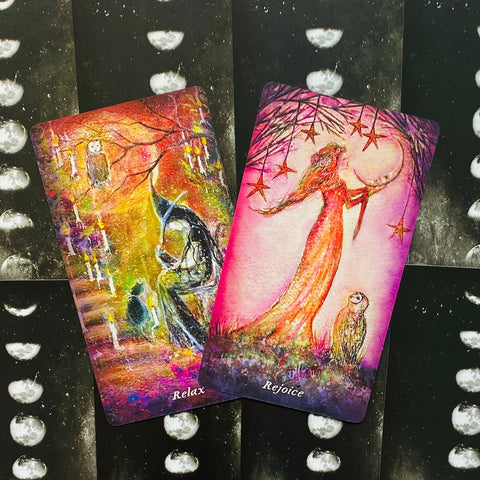 Earthly souls and spirits Moon Oracle Cards and guidebook US Games Systems