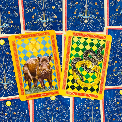 Beasts of Albion Oracle cards Animal Dreaming