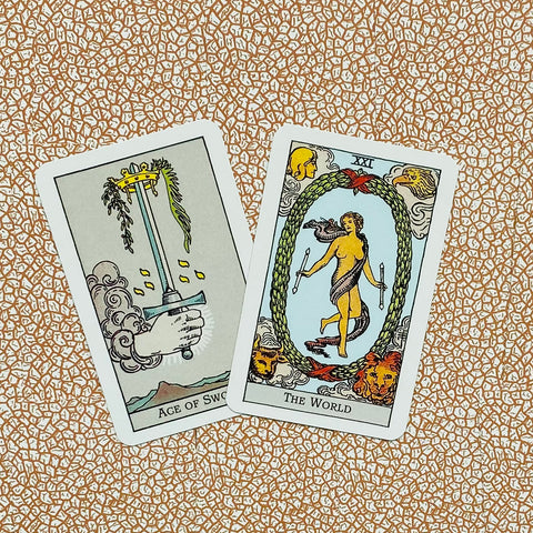 Ae Waite Pocket Premium Edition Tarot Cards AGM