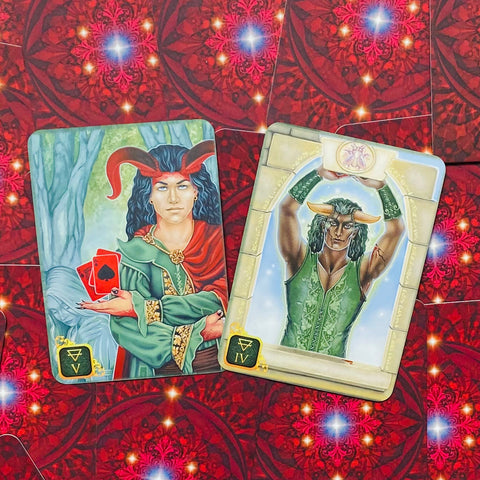 Pocket Dreams Of Gaia Tarot cards Blue Angel