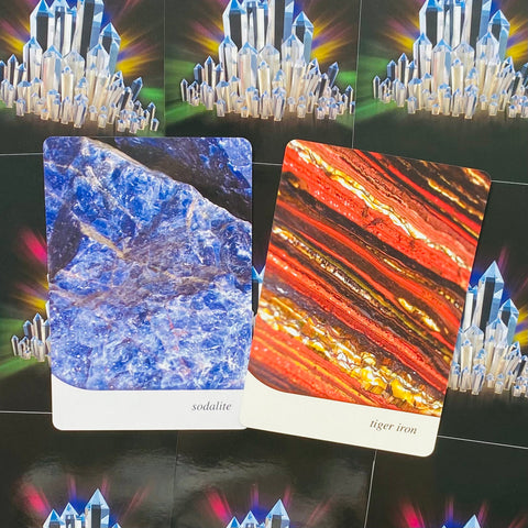 Crystal Oracle cards Blue Angel