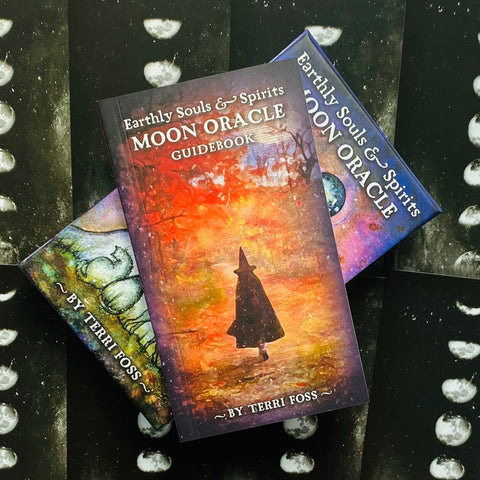 Earthly souls and spirits Moon Oracle Cards and guidebook US Games Systems