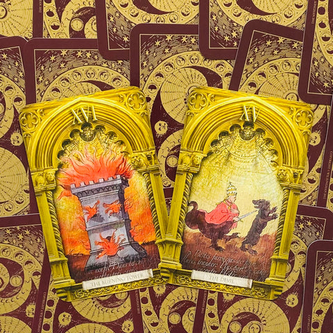 The Lost Tarot Of Nostradamus Cards Orange Hippo