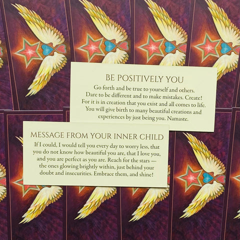 Eternal Light Mini Oracle cards Blue Angel