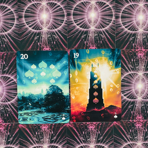 Healing Light Lenormand Cards Lo Scarabeo