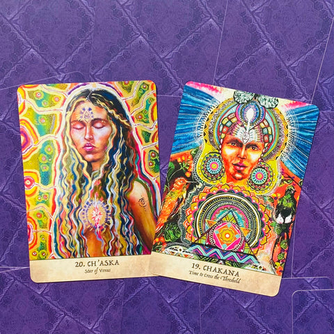 Earth Warriors Oracle cards Blue Angel