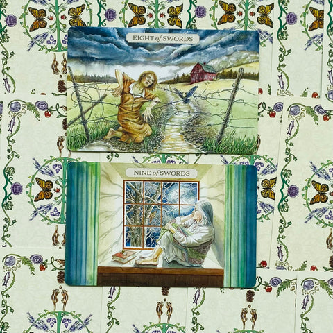 Pastoral Tarot Cards and Book set US Games Systems