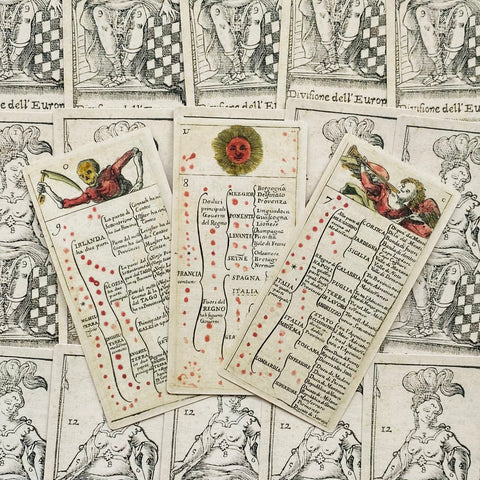 Tarocchino Montieri tarot cards Lo Scarabeo