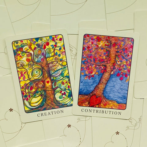Peace Oracle cards Blue Angel