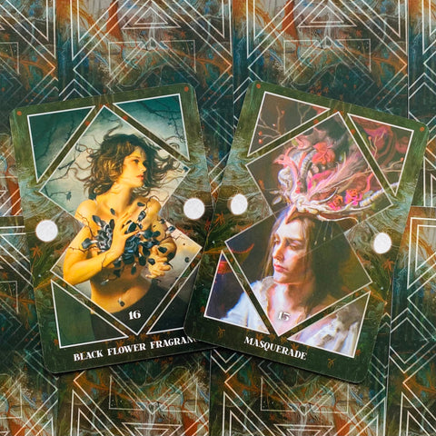 Dark Mirror Oracle Cards Lo Scarabeo