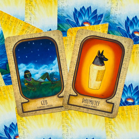 Auset Egyptian Oracle cards Rockpool
