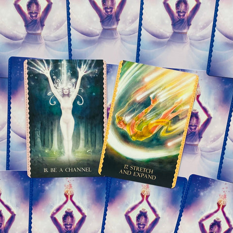 Cosmic Dancer Oracle Cards Blue Angel