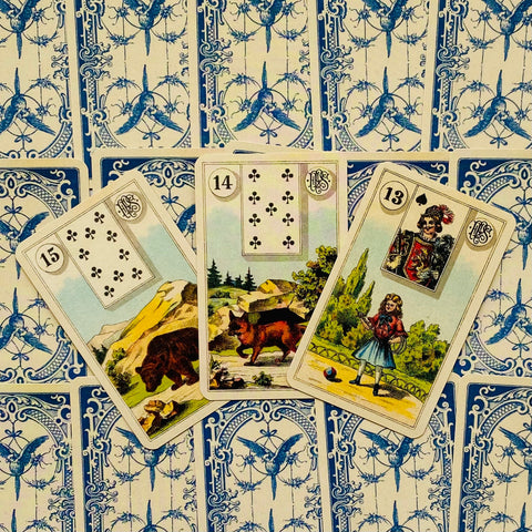 Grand Tableau Lenormand Oracle cards Lo Scarabeo
