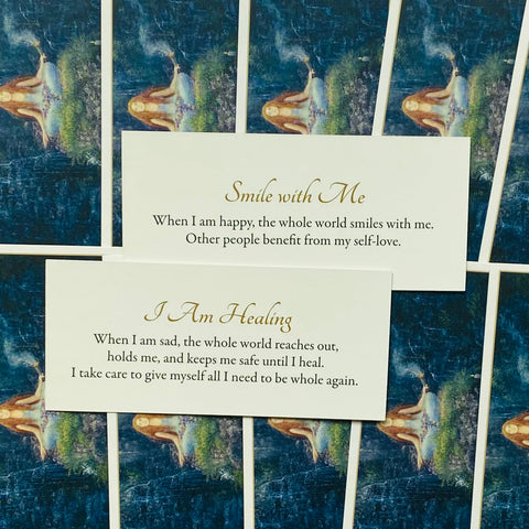 Because I Love Myself cards deck Blue Angel