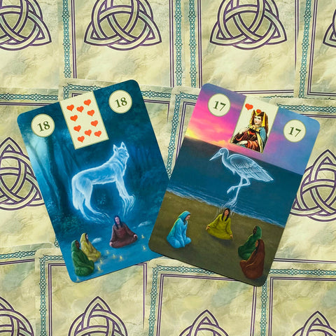 Pagan Lenormand Oracle Cards Lo Scarabeo